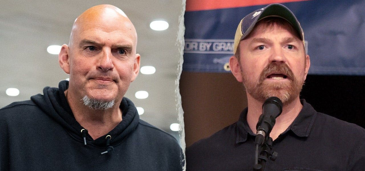Political Threads: Fetterman’s Suit-Up Dare in the Age of Digital Reckoning