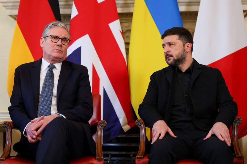 Zelensky’s London Plea: Air Defense Priority Amidst Endless Barrage, UK Balances Global Crises