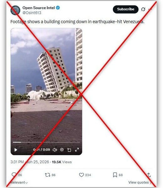 Digital Dust: Turkish Demolition Video Morphing Into Venezuelan Catastrophe Exposes Perilous Online Currents