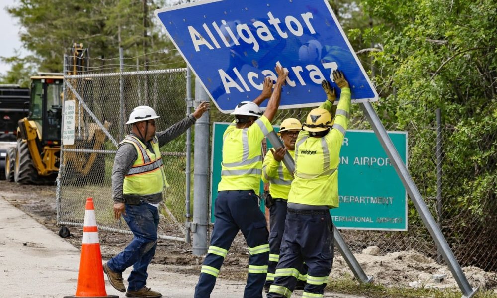 Dubbed ‘Alligator Alcatraz,’ Controversial Migrant Detention Facility Shuts Down
