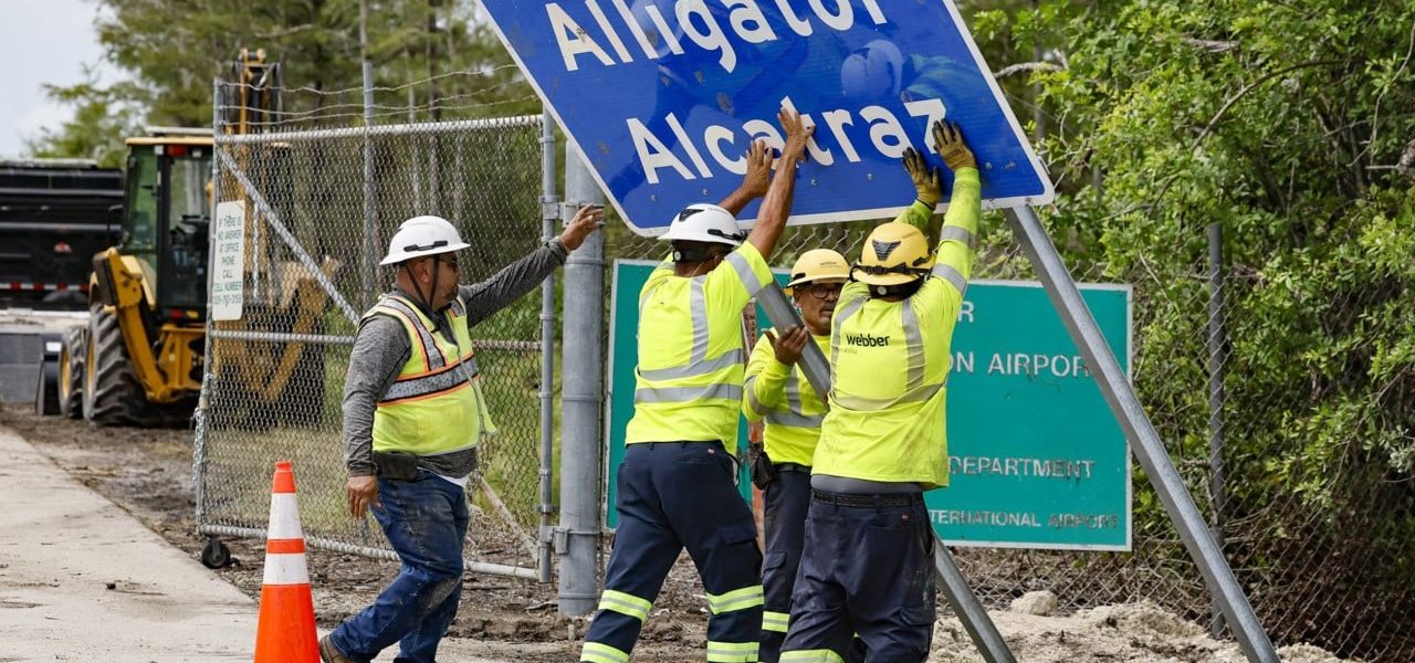 Dubbed ‘Alligator Alcatraz,’ Controversial Migrant Detention Facility Shuts Down