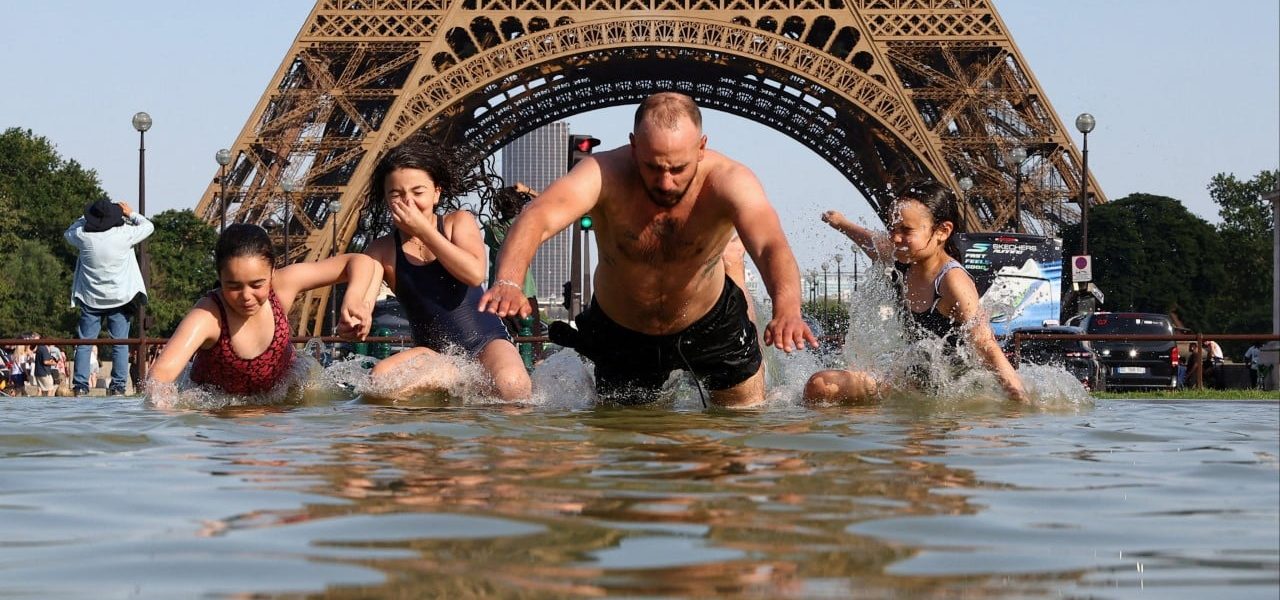 Scorching France Seeks Solace: Record Heatwave Drives City Dwellers to Hotels