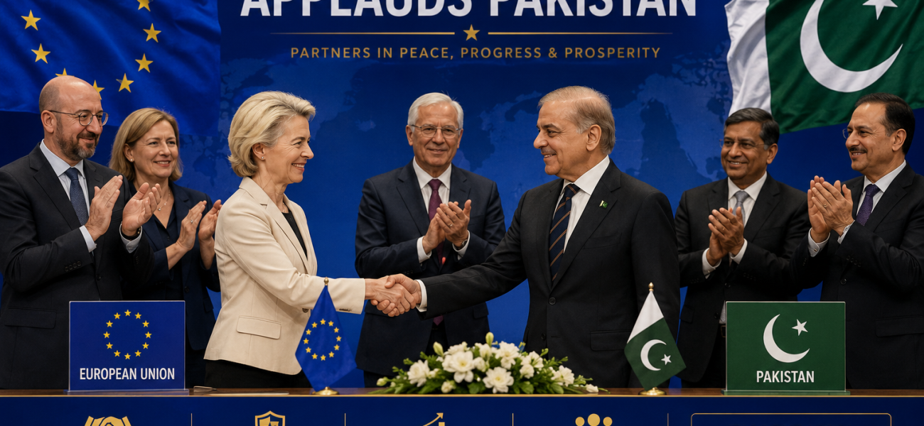 European Union Applauds Pakistan