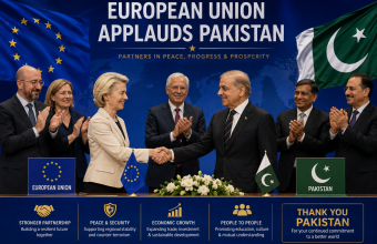 European Union Applauds Pakistan
