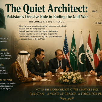 The Quiet Architect: Pakistan’s Decisive Role in Ending the Gulf War