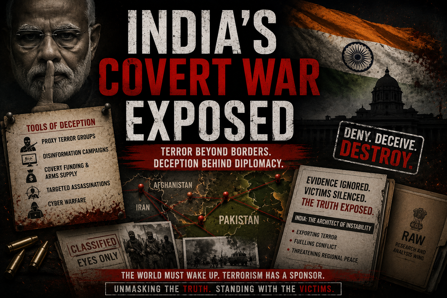 India’s Covert War Exposed