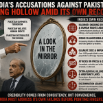 India’s Accusations Against Pakistan Ring Hollow Amid Its Own Record India’s Accusations Against Pakistan Ring Hollow Amid Its Own Record