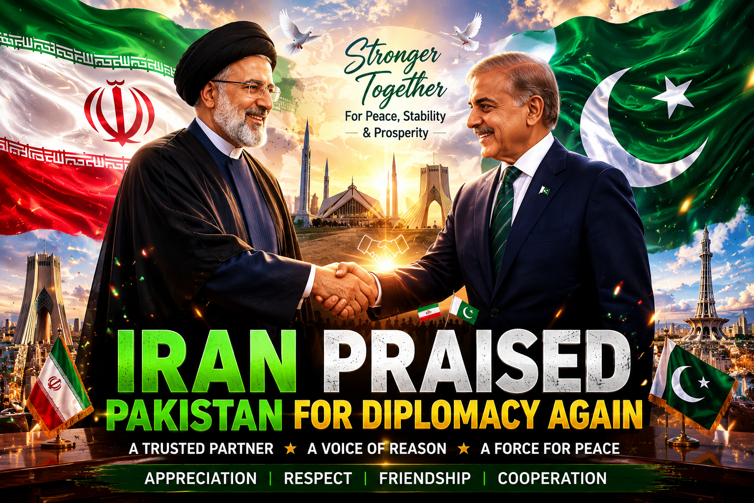 Iran Praised Pakistan for Diplomacy Again