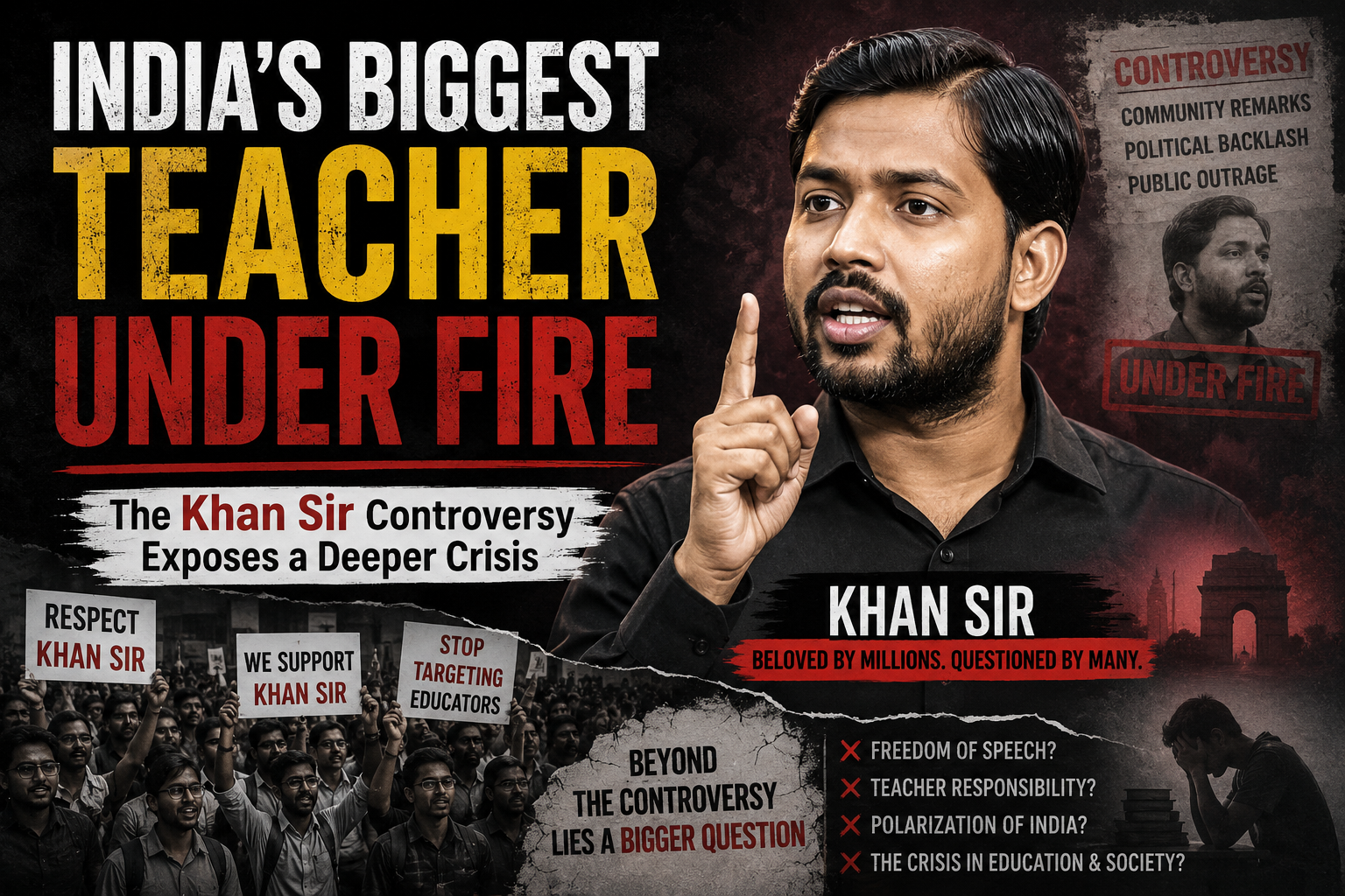 India's Biggest Teacher Under Fire: The Khan Sir Controversy Exposes a Deeper Crisis