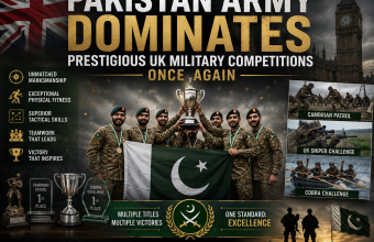 Pakistan Army Dominates Prestigious UK Military Competitions Once Again