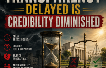 Transparency Delayed Is Credibility Diminished
