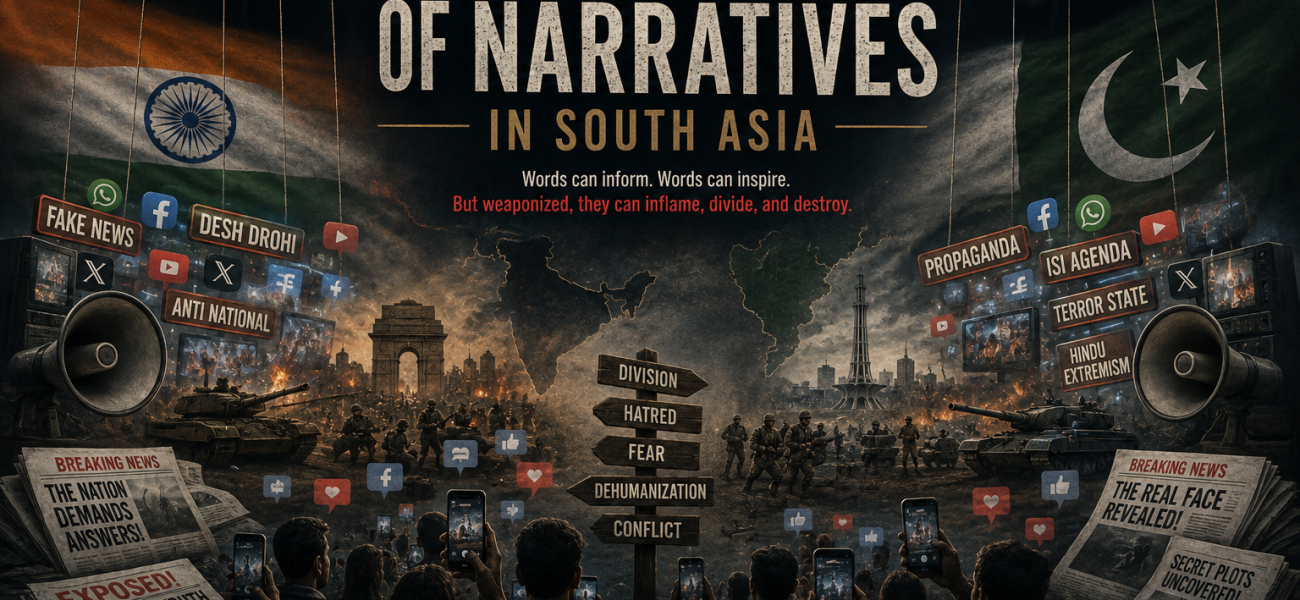  The Weaponization of Narratives in South Asia
