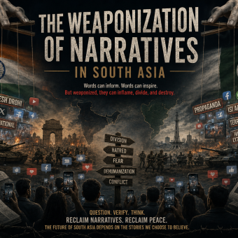  The Weaponization of Narratives in South Asia