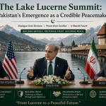 The Lake Lucerne Summit: Pakistan’s Emergence as a Credible Peacemaker The Lake Lucerne Summit: Pakistan’s Emergence as a Credible Peacemaker