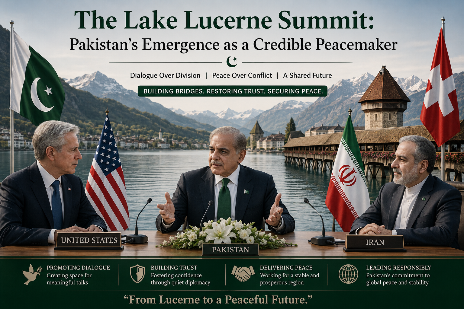The Lake Lucerne Summit: Pakistan’s Emergence as a Credible Peacemaker