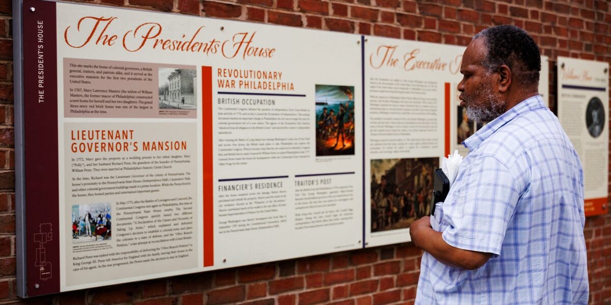 Trump Administration Replaces Slavery Exhibit at George Washington’s Philadelphia Home