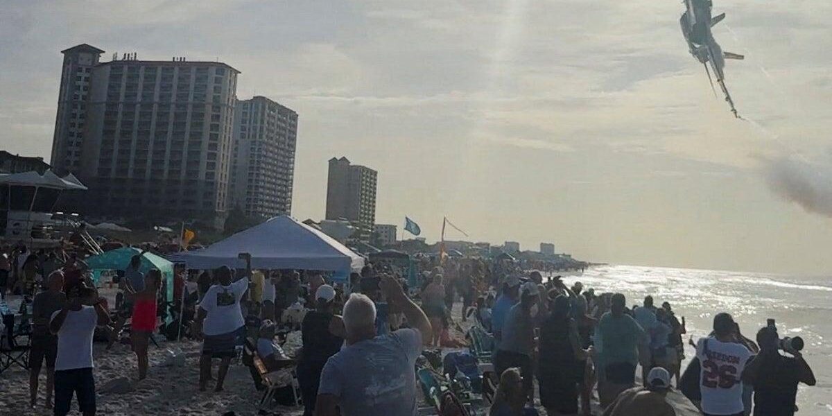 Navy Blue Angels Pilot Admits Unsafe Beach Flyover Was a Mistake, Not Political Stunt