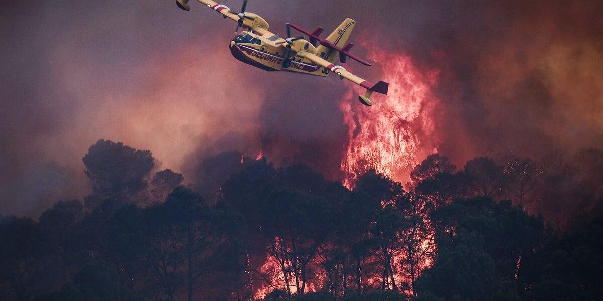 Over 20,000 Evacuated as Wildfires Ravage Southern Europe Amid 43C Heatwave