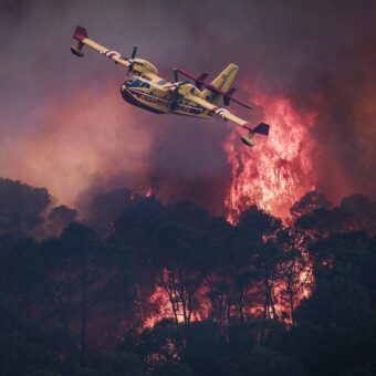 Over 20,000 Evacuated as Wildfires Ravage Southern Europe Amid 43C Heatwave