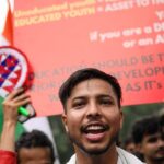 Indian Police Use Force Against Protesters Marching Over Exam Irregularities Indian Police Use Force Against Protesters Marching Over Exam Irregularities