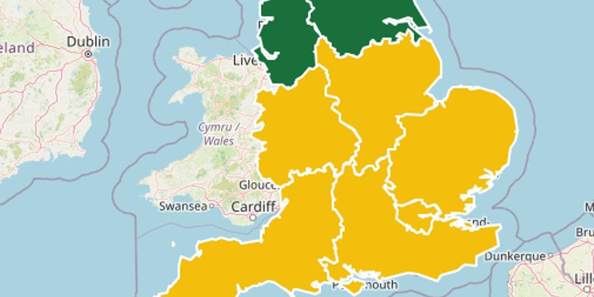 Yellow Heat Health Alert Issued Across UK Regions
