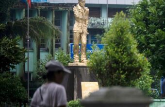Myanmar Junta Systematically Removes Aung San Statues Amid Political Tensions Myanmar Junta Systematically Removes Aung San Statues Amid Political Tensions