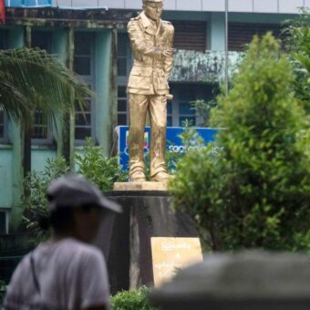 Myanmar Junta Systematically Removes Aung San Statues Amid Political Tensions