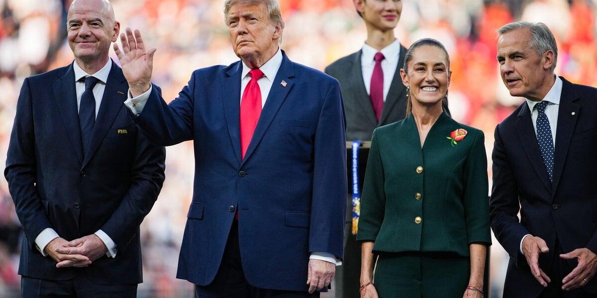 Trump Confronts Canadian Leader Over Wildfire Smoke at World Cup Final