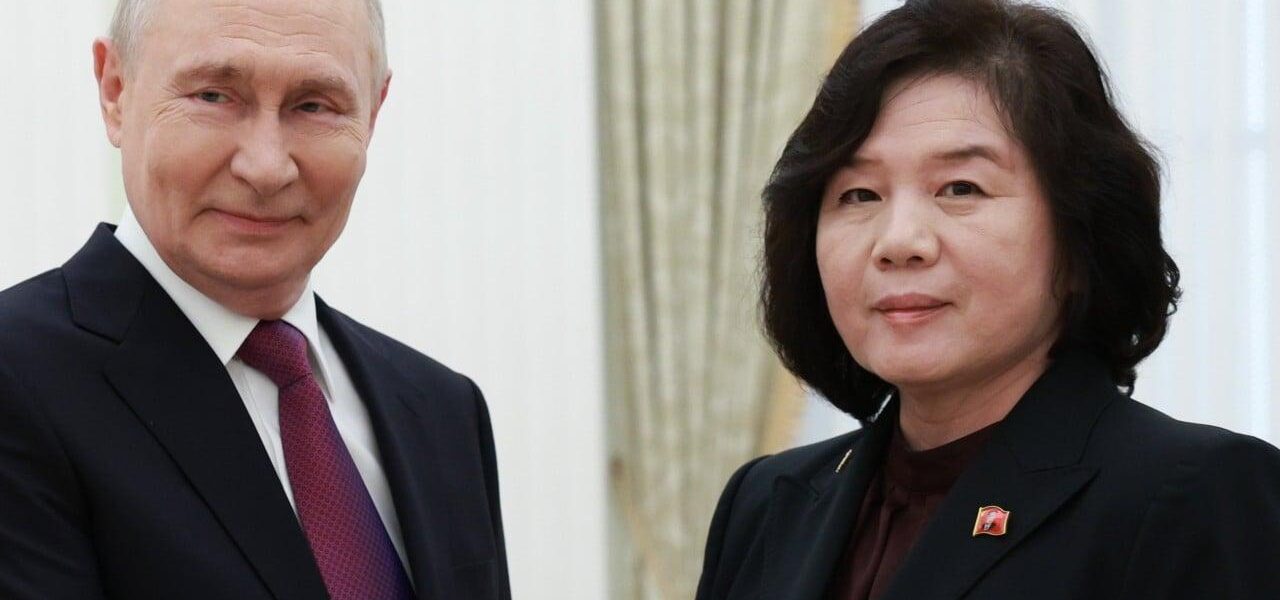 North Korea’s Choe Son-hui Meets Putin, Signaling Possible Kim Jong-un Visit to Moscow
