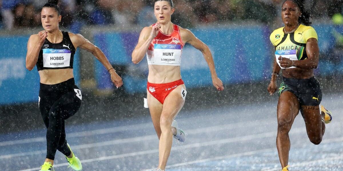 England’s 40-Year Drought Continues as Amy Hunt Secures Women’s 100m Silver at Commonwealth Games