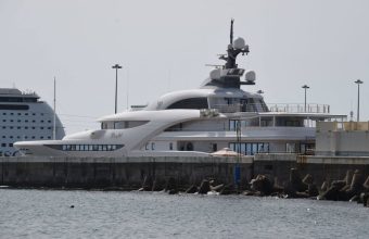 Putin’s Alleged Superyacht, Graceful, Resurfaces Off Denmark After Four Years