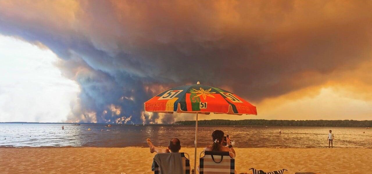 Rare PyroCb Phenomenon Exacerbates Wildfire in Southwest France