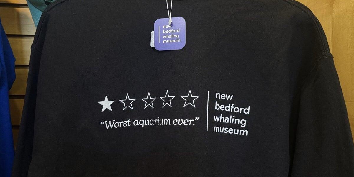 Massachusetts Whaling Museum Turns Negative Review into Viral Merchandise Success