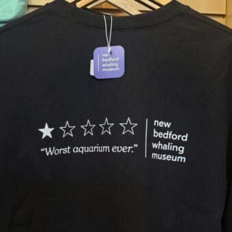 Massachusetts Whaling Museum Turns Negative Review into Viral Merchandise Success