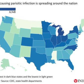 Surge in Diarrhea-Causing Parasite Cases Across the US