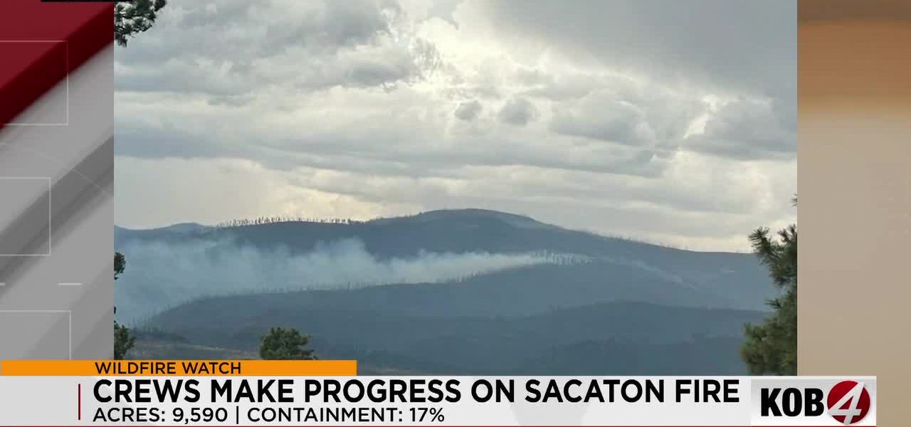 Wildfire’s Relentless Grip: New Mexico Fights Blaze While Eyeing the Sky
