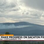Wildfire’s Relentless Grip: New Mexico Fights Blaze While Eyeing the Sky Wildfire’s Relentless Grip: New Mexico Fights Blaze While Eyeing the Sky