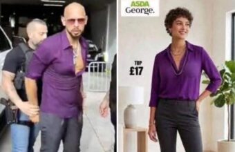 Andrew Tate’s Arrest Outfit Sparks Internet Frenzy and Memes