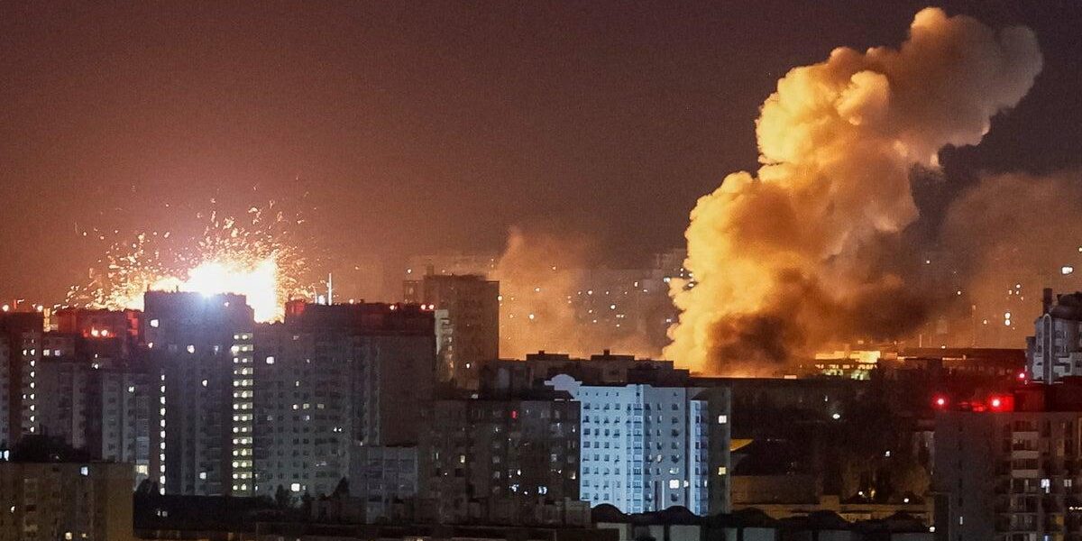 Russia Launches Major Ballistic Missile Attack on Kyiv, Ukraine Reports