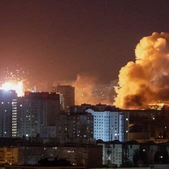 Russia Launches Major Ballistic Missile Attack on Kyiv, Ukraine Reports