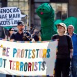 Palestine Action Activists Convicted for Barclays Bank Vandalism Face Terrorism Charges Palestine Action Activists Convicted for Barclays Bank Vandalism Face Terrorism Charges