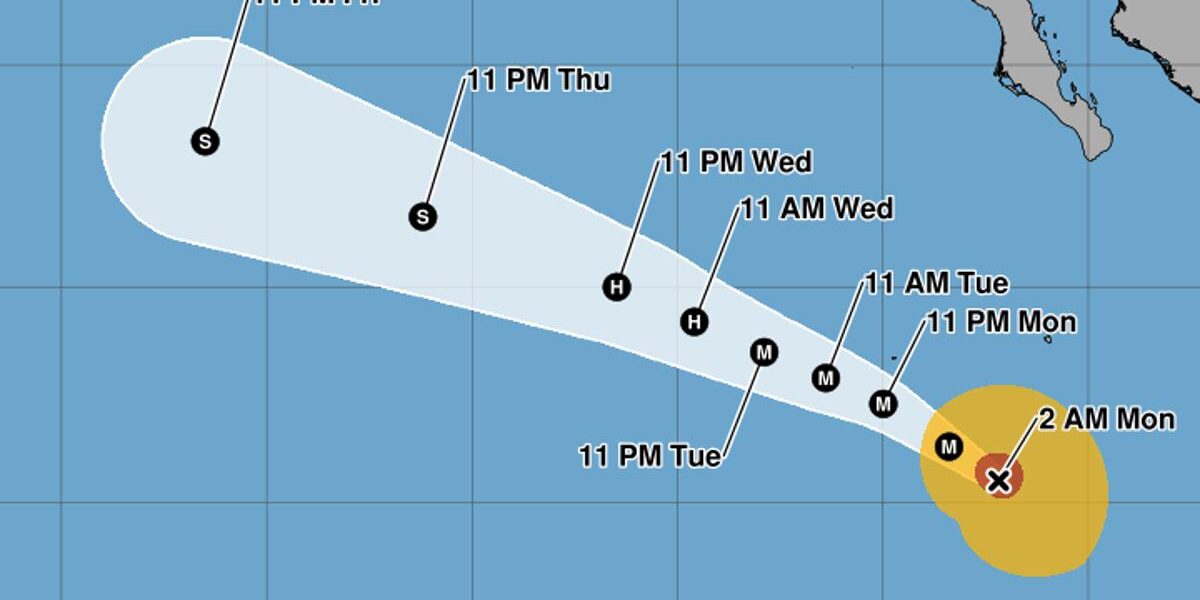Genevieve Intensifies to Category 5 Hurricane in East Pacific