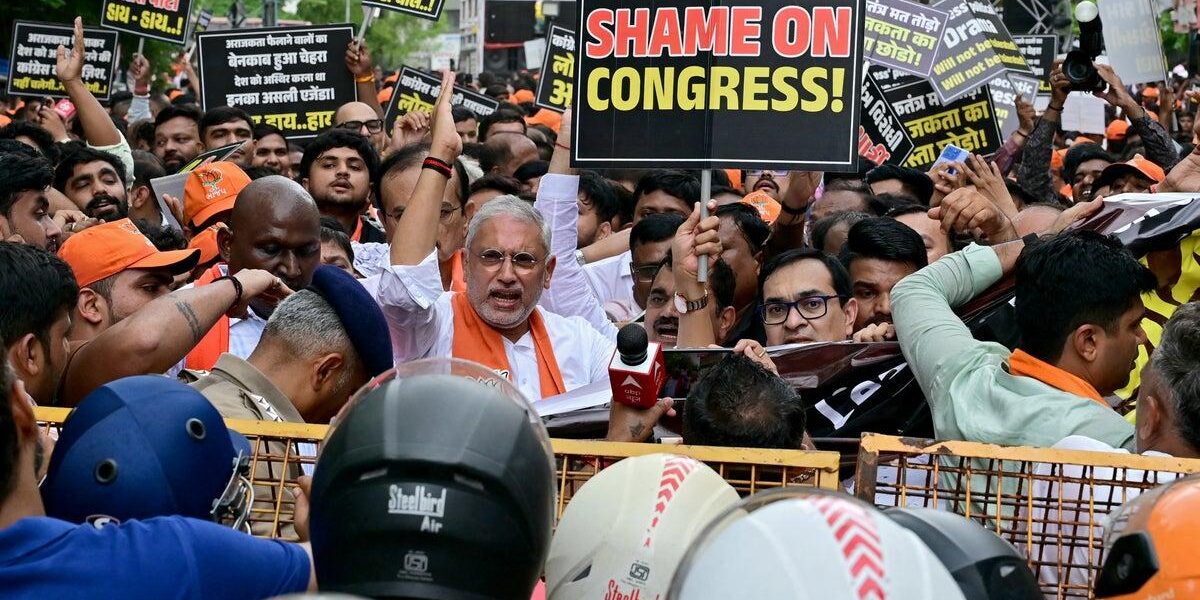 Indian Police Officer Suspended for Firing AK-47 at Student Protestors