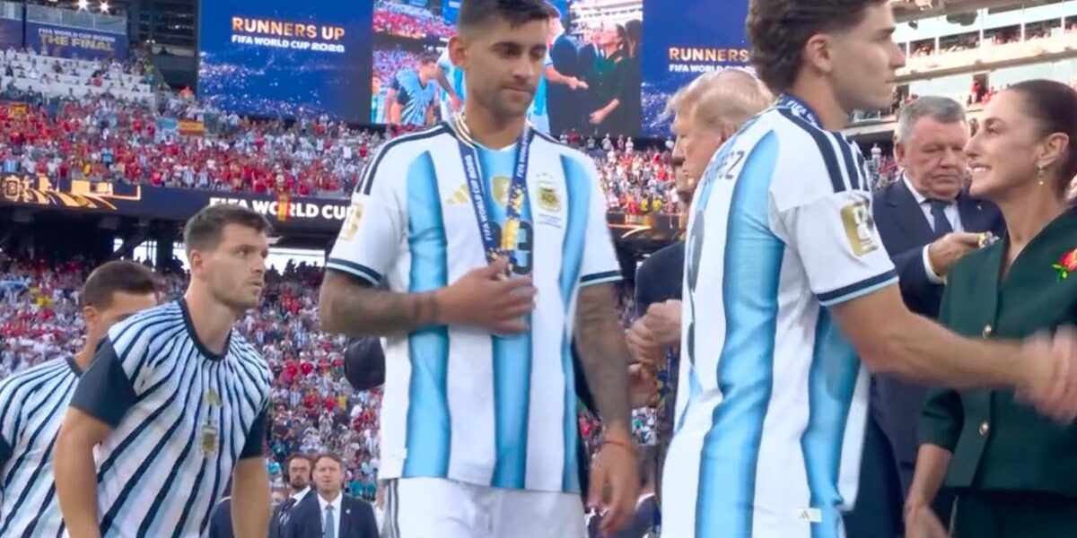 Cristian Romero Declines Handshake with Trump at World Cup Final