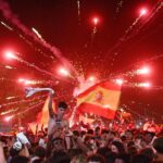 Spanish Fans Erupt in Historic World Cup Final Victory Celebration Spanish Fans Erupt in Historic World Cup Final Victory Celebration