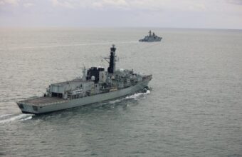 Russian Frigate Conducts Live-Fire Exercise Near UK Coastline