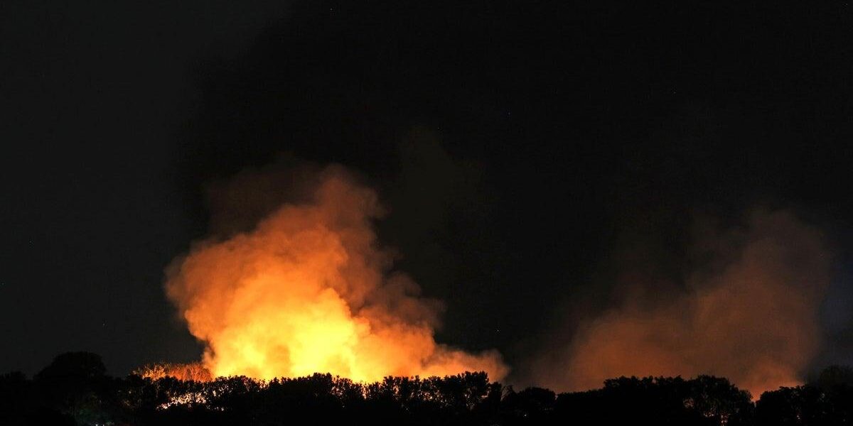 Firefighters Hospitalized, Fire Engines Destroyed in Fertilizer Plant Explosion