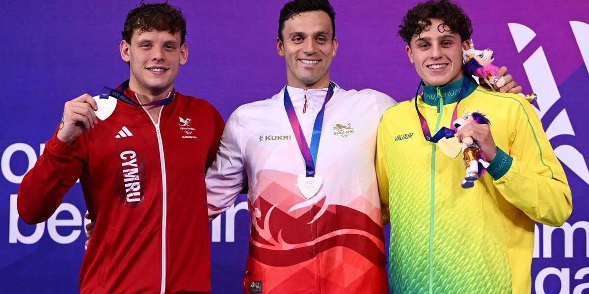 Australian Swimmer Kai Taylor Triumphs in 200m Freestyle at Glasgow Event