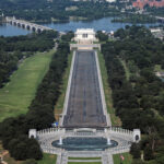 Fading Empire: National Mall’s ‘American Flag Blue’ Recedes to Grim Grey