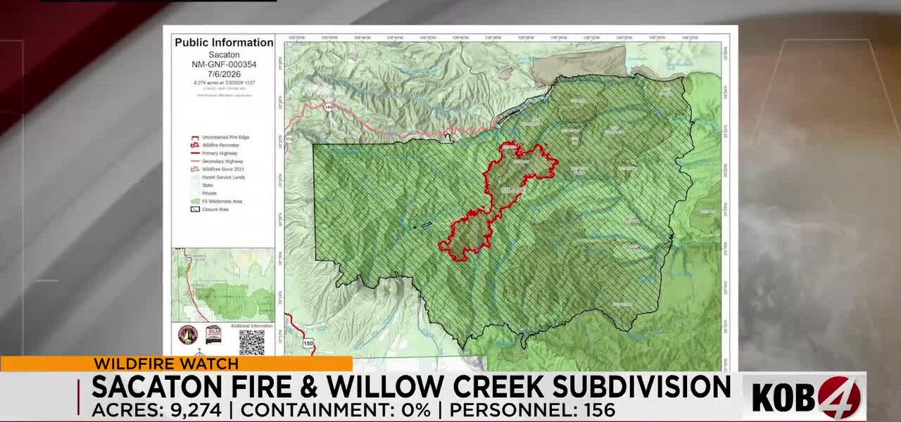 Sacaton Fire’s Relentless March Tests Human Resolve in New Mexico